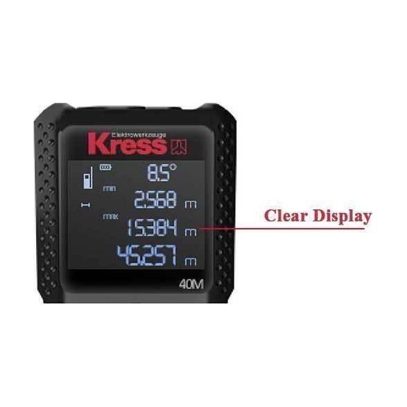 Kress Laser Distance Measure / Digital Rangefinder - Goldpeak Tools PH Kress Kress Laser Distance Measure / Digital Rangefinder - Goldpeak Tools PH Kress